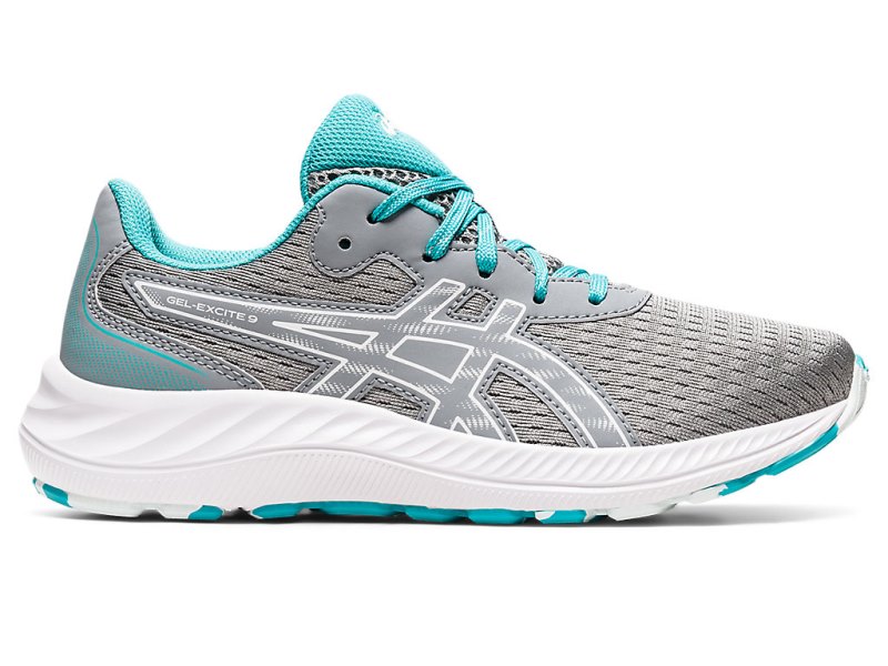 Asics Gel-eXCite 9 Športne Superge Otroški Sive Bele | SI1381-226