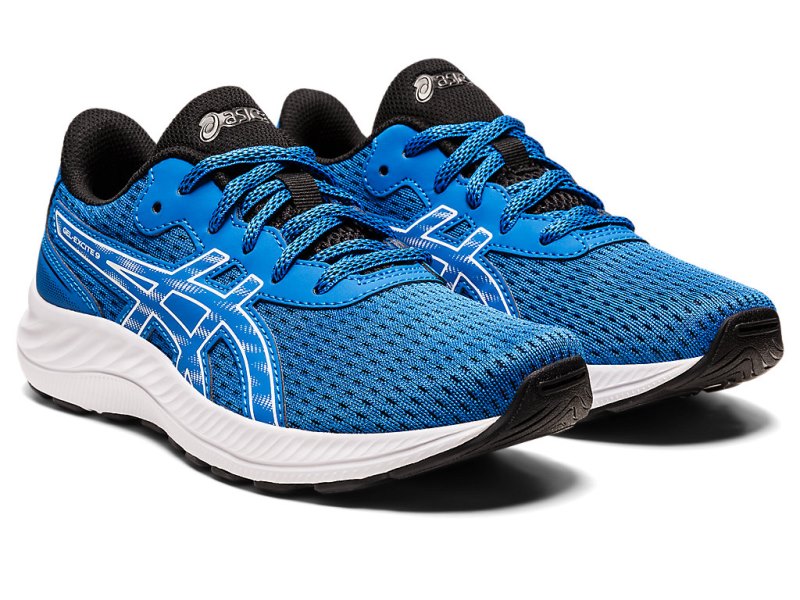 Asics Gel-eXCite 9 Športne Superge Otroški Modre Bele | SI1677-194