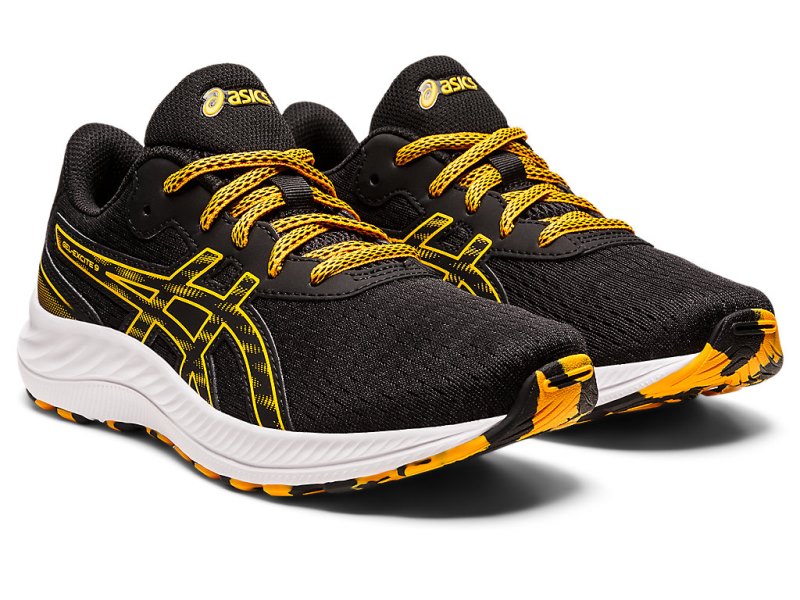 Asics Gel-eXCite 9 Športne Superge Otroški Črne Rumene | SI1690-846