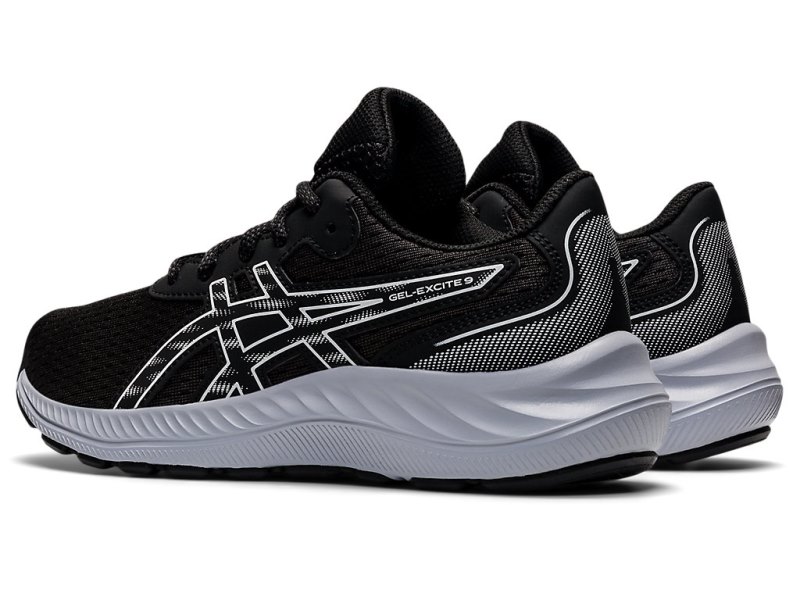 Asics Gel-eXCite 9 Športne Superge Otroški Črne Bele | SI1997-417