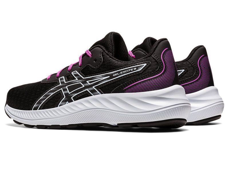 Asics Gel-eXCite 9 Športne Superge Otroški Črne Svetlo Modre | SI2154-075