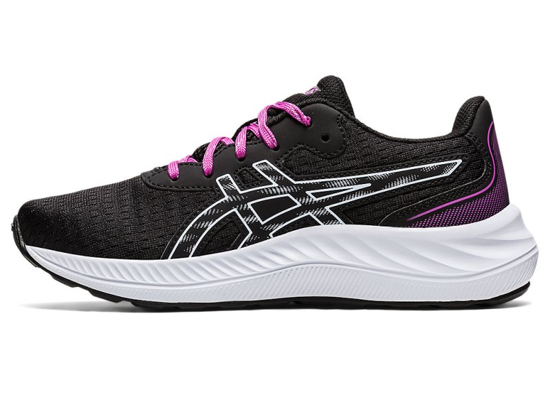 Asics Gel-eXCite 9 Športne Superge Otroški Črne Svetlo Modre | SI2154-075