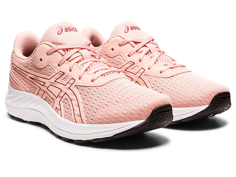 Asics Gel-eXCite 9 Športne Superge Otroški Roza Temno Rdeče | SI5995-010