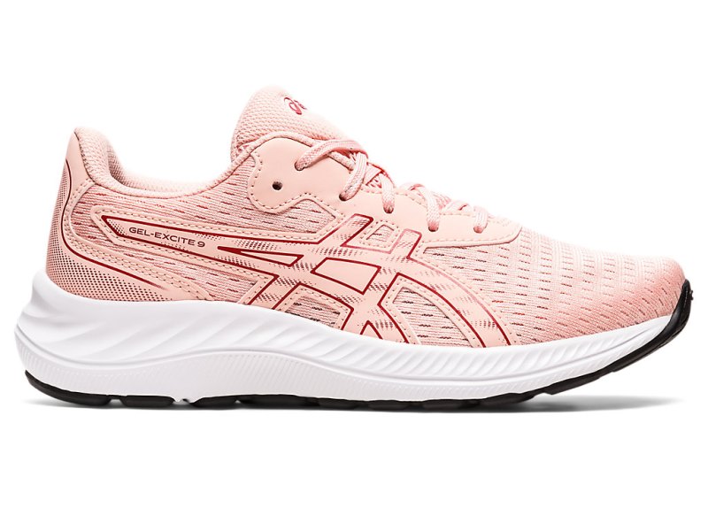 Asics Gel-eXCite 9 Športne Superge Otroški Roza Temno Rdeče | SI5995-010