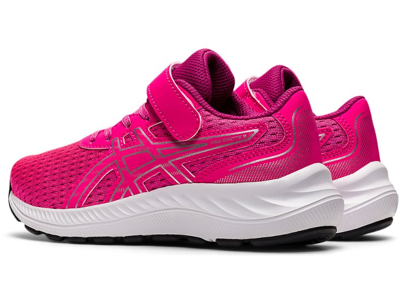 Asics Gel-eXCite 9 Športne Superge Otroški Roza Srebrne | SI7644-078