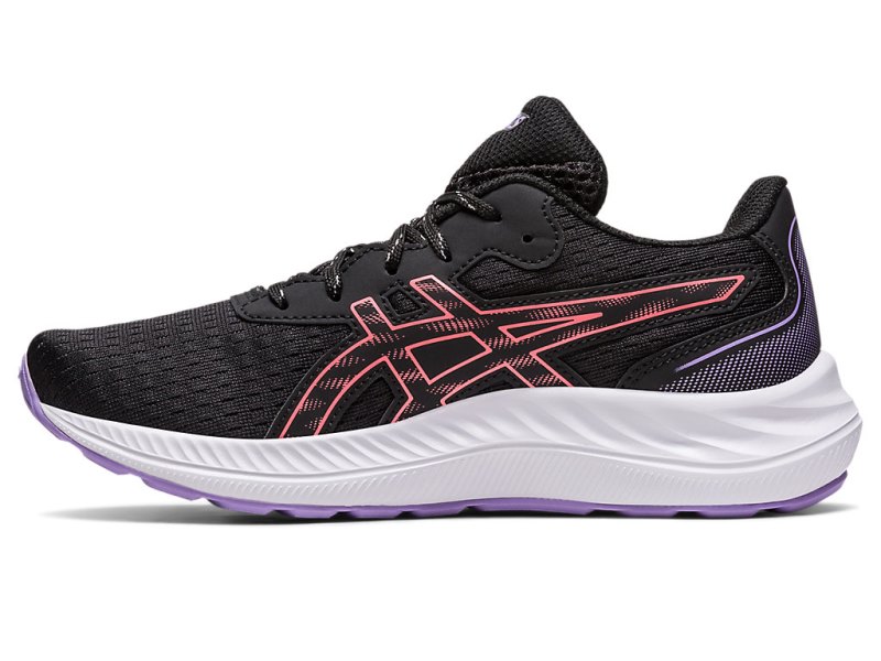 Asics Gel-eXCite 9 Športne Superge Otroški Črne Koralne | SI8867-043