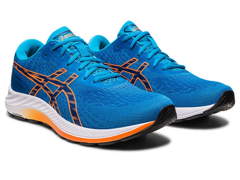 Asics Gel-eXCite 9 Tekaški Čevlji Moški Modre Oranžne | SI2723-144