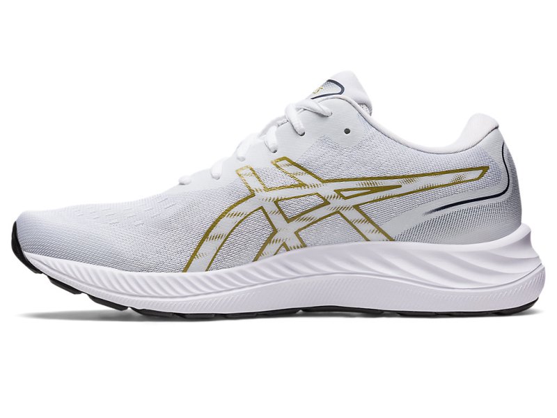 Asics Gel-eXCite 9 Tekaški Čevlji Moški Bele Olivno Zelene | SI3699-586