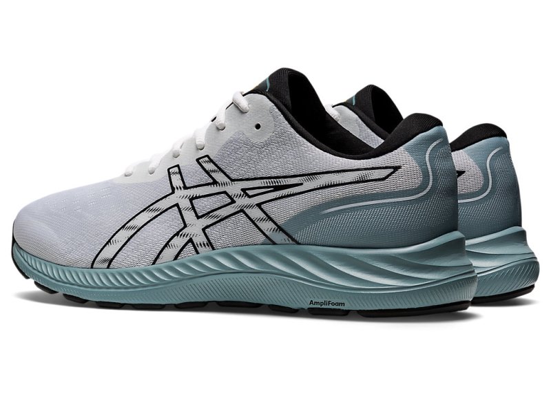 Asics Gel-eXCite 9 Tekaški Čevlji Moški Bele Črne | SI4617-061