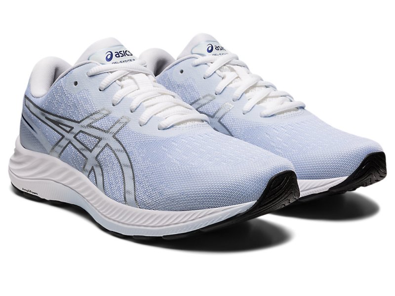 Asics Gel-eXCite 9 Tekaški Čevlji Ženske Bele Srebrne | SI3610-377