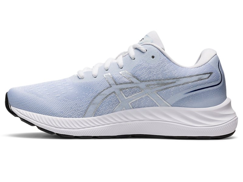 Asics Gel-eXCite 9 Tekaški Čevlji Ženske Bele Srebrne | SI3610-377