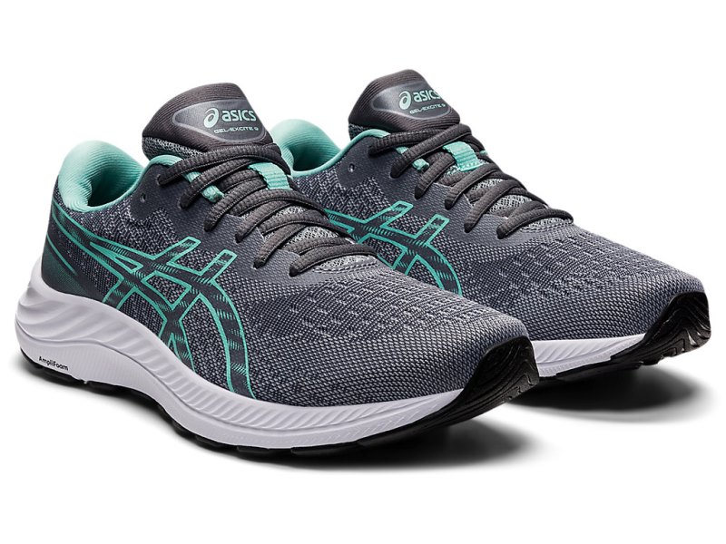 Asics Gel-eXCite 9 Tekaški Čevlji Ženske Sive Zelene | SI4744-097