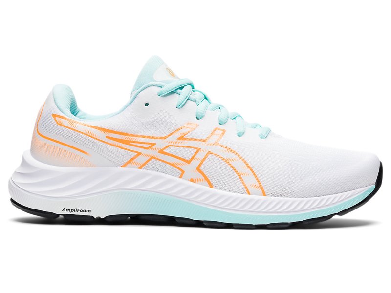 Asics Gel-eXCite 9 Tekaški Čevlji Ženske Bele Oranžne | SI6148-234