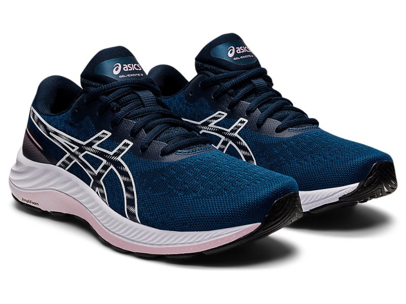 Asics Gel-eXCite 9 Tekaški Čevlji Ženske Modre Bele | SI7301-710