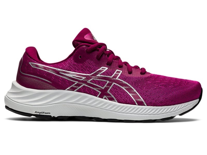 Asics Gel-eXCite 9 Tekaški Čevlji Ženske Fuksije Rdeče Srebrne | SI8314-321