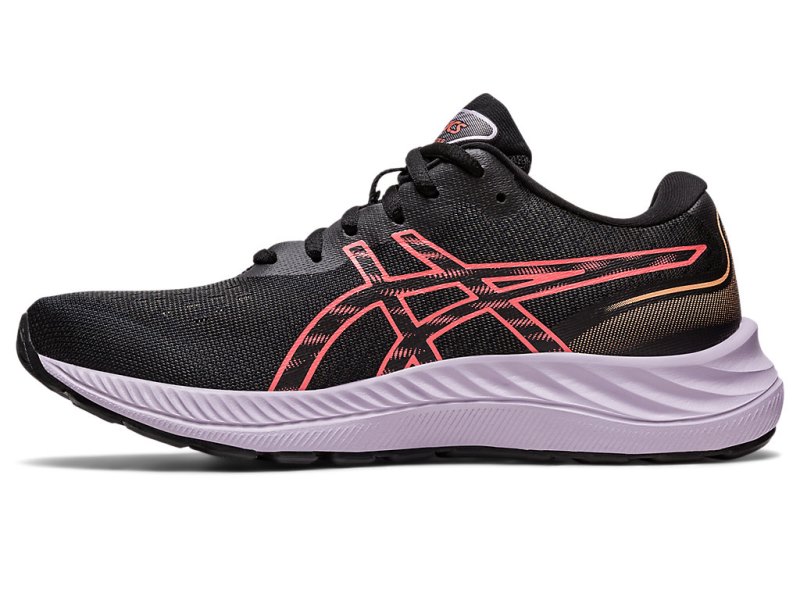 Asics Gel-eXCite 9 Tekaški Čevlji Ženske Črne Koralne | SI8353-528