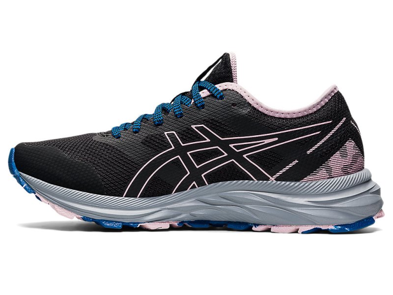 Asics Gel-eXCite Trail Tekaški Čevlji Ženske Črne Roza | SI2994-304