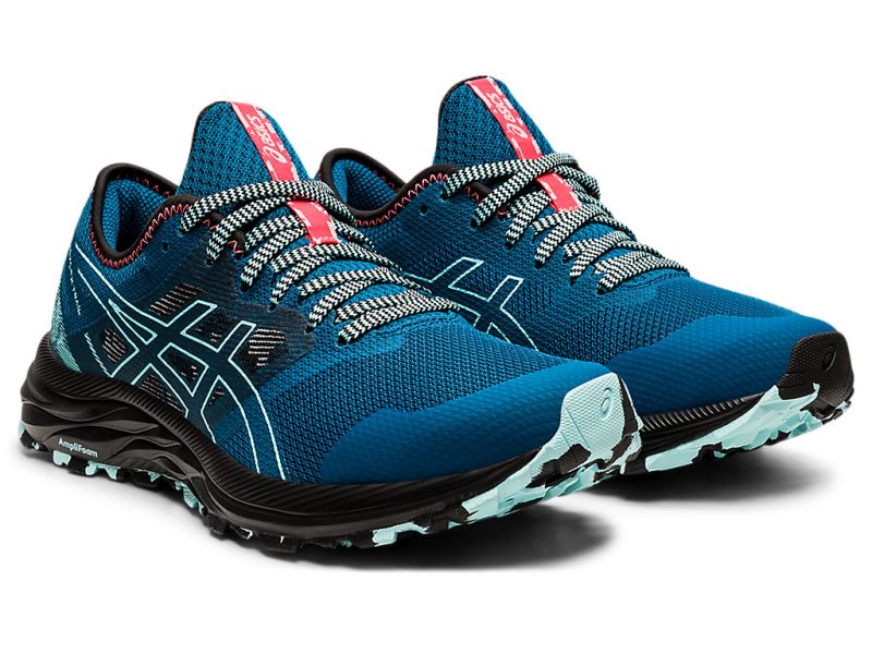 Asics Gel-eXCite Trail Tekaški Čevlji Ženske Temno Turkizna Modre | SI3838-196