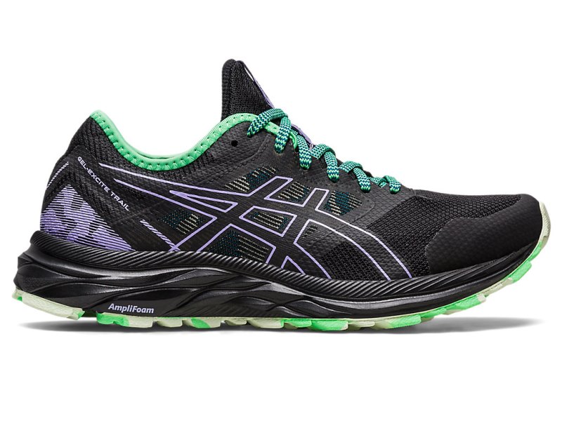 Asics Gel-eXCite Trail Tekaški Čevlji Ženske Črne Vijolične | SI4330-624