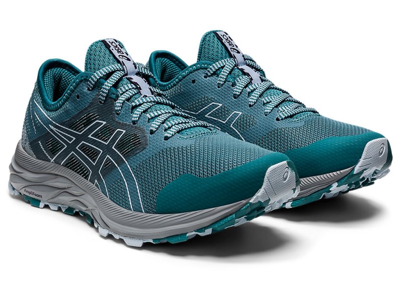 Asics Gel-eXCite Trail Tekaški Čevlji Ženske Svetlo Modre Temno Zelene | SI6056-233