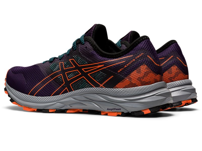 Asics Gel-eXCite Trail Tekaški Čevlji Ženske Temno Vijolične Oranžne | SI8339-304