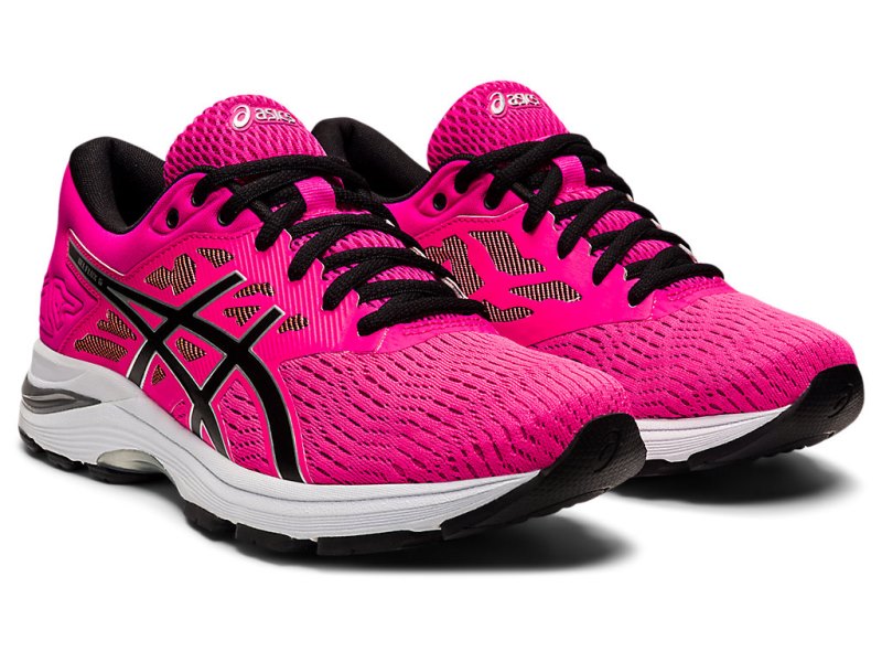 Asics Gel-flux 5 Tekaški Čevlji Ženske Roza Črne | SI2692-229