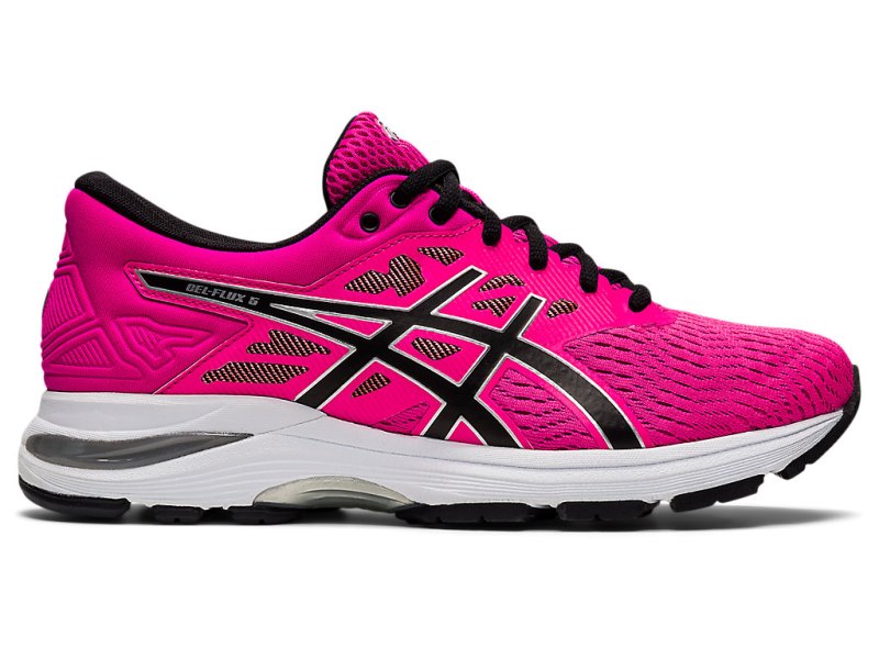 Asics Gel-flux 5 Tekaški Čevlji Ženske Roza Črne | SI2692-229