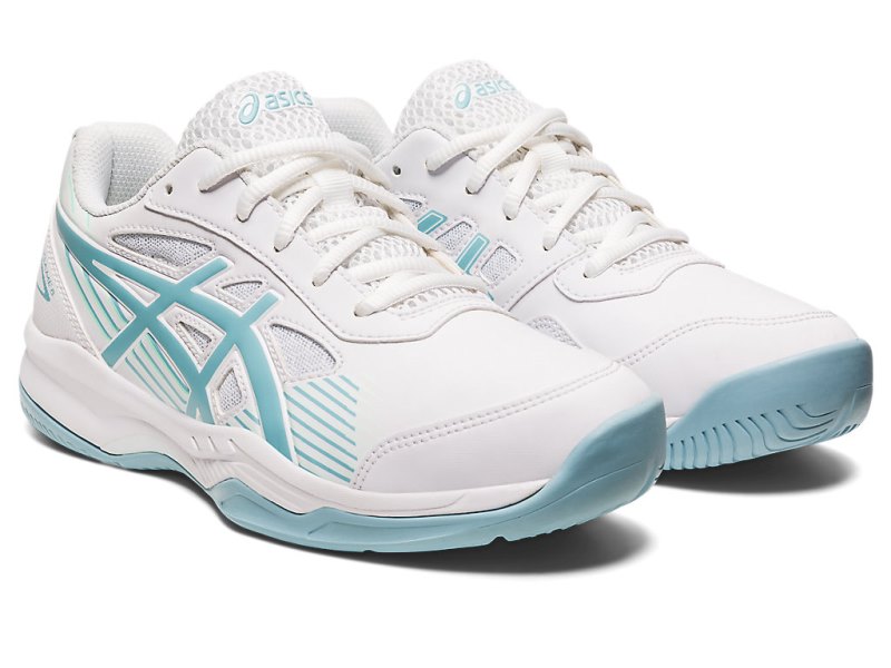 Asics Gel-game 8 Športne Superge Otroški Bele Modre | SI5492-793