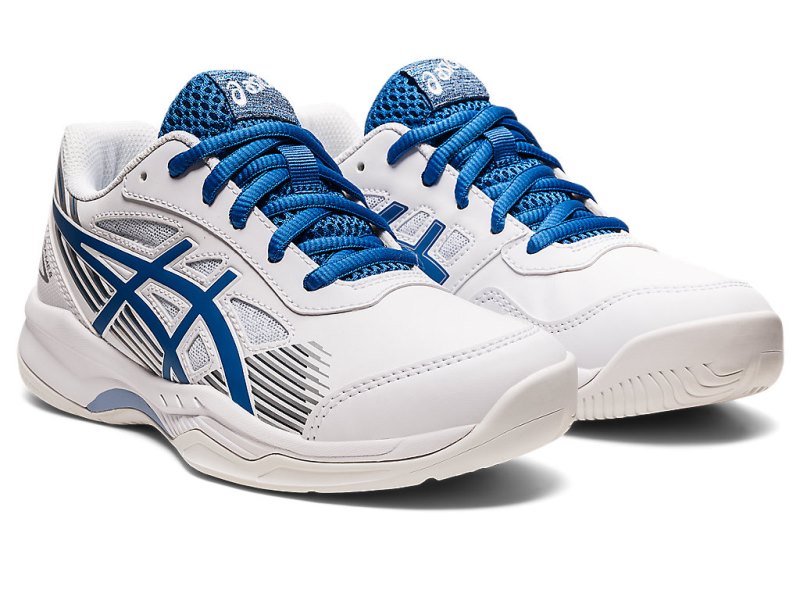 Asics Gel-game 8 Športne Superge Otroški Bele Modre | SI8562-719