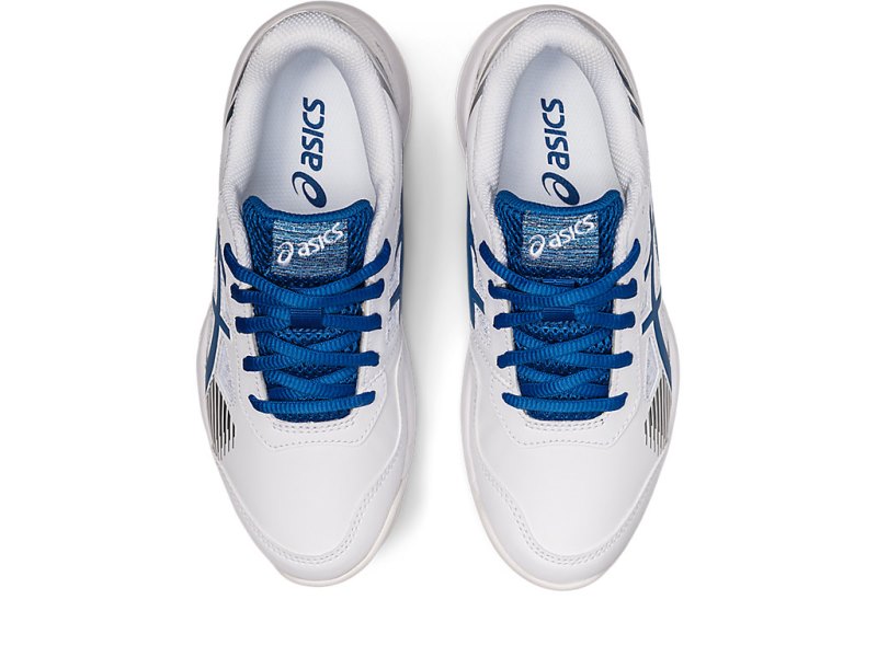 Asics Gel-game 8 Športne Superge Otroški Bele Modre | SI8562-719