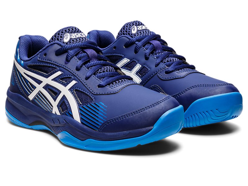 Asics Gel-game 8 Športne Superge Otroški Modre Bele | SI3511-956