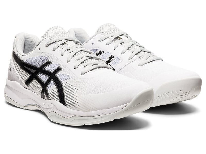 Asics Gel-game 8 Teniški Copati Moški Bele Črne | SI6468-849