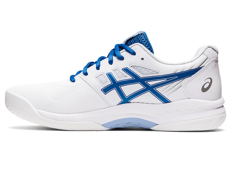 Asics Gel-game 8 Teniški Copati Moški Bele Modre | SI8253-062