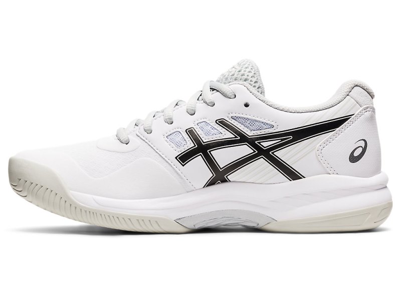 Asics Gel-game 8 Teniški Copati Ženske Bele Črne | SI1319-512