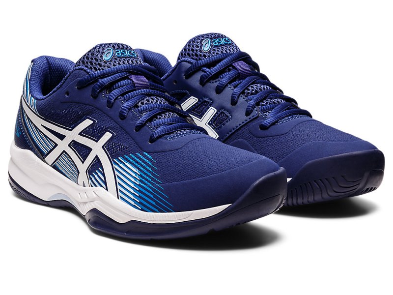 Asics Gel-game 8 Teniški Copati Ženske Modre Bele | SI9000-759