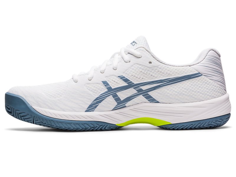 Asics Gel-game 9 Clay/Oc Teniški Copati Moški Bele Sive Modre | SI2946-126