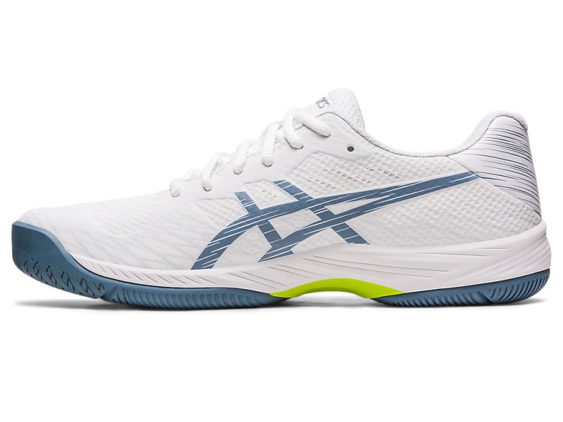 Asics Gel-game 9 Teniški Copati Moški Bele Sive Modre | SI5809-923