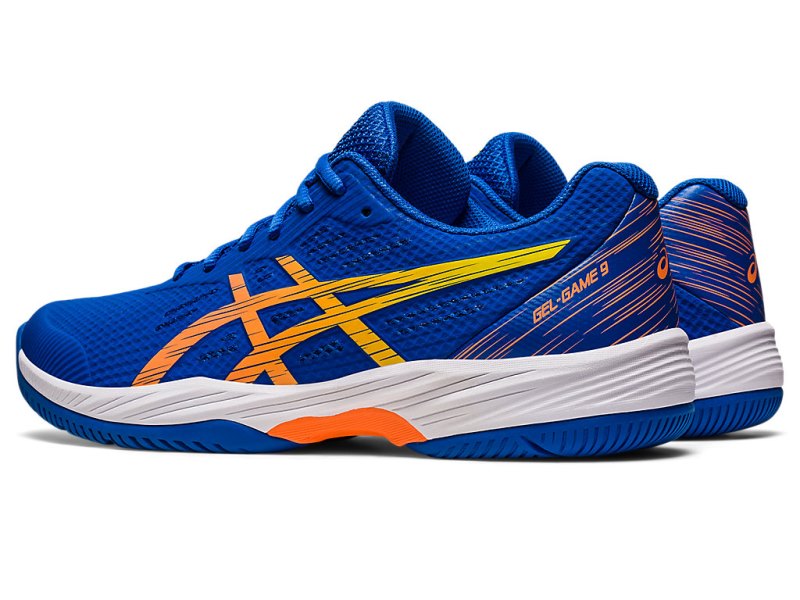 Asics Gel-game 9 Teniški Copati Moški Modre Oranžne | SI6650-880