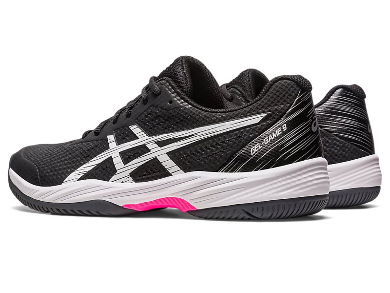 Asics Gel-game 9 Teniški Copati Moški Črne Roza | SI4528-851