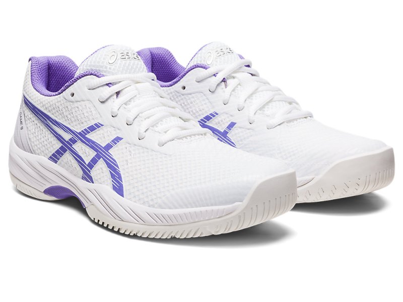 Asics Gel-game 9 Teniški Copati Ženske Bele Vijolične | SI1098-661