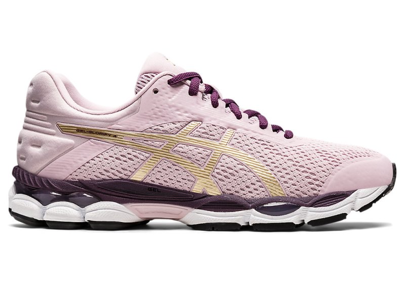 Asics Gel-glorify 4 Tekaški Čevlji Ženske Roza Rumene | SI0474-885