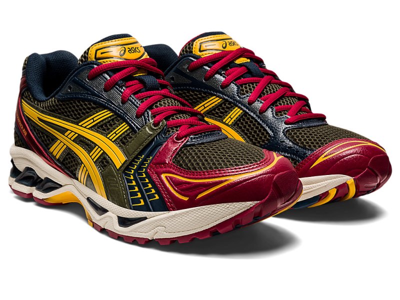 Asics Gel-kayano 14 Superge Ženske Olivno Zelene Oranžne | SI0564-056