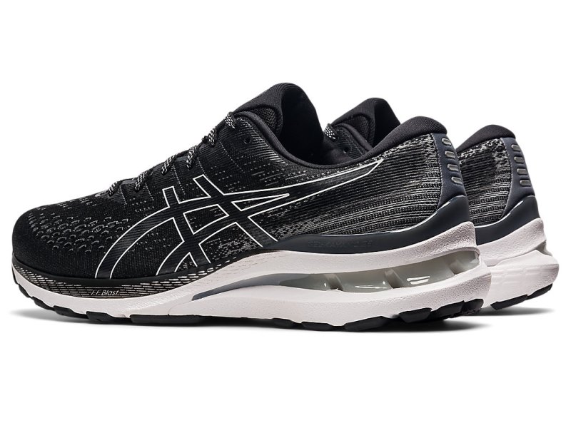 Asics Gel-kayano 28 (2E) Tekaški Čevlji Moški Črne Bele | SI7090-233