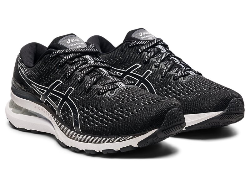 Asics Gel-kayano 28 (2a) Tekaški Čevlji Ženske Črne Bele | SI9666-351