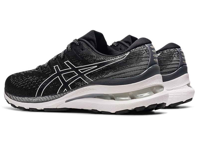 Asics Gel-kayano 28 (D) Tekaški Čevlji Ženske Črne Bele | SI2239-729