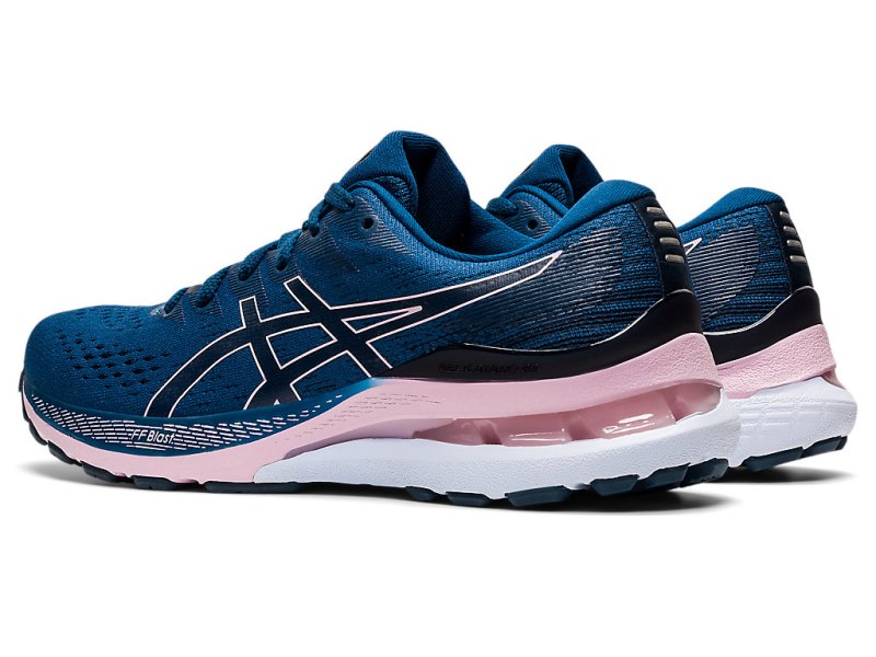 Asics Gel-kayano 28 (D) Tekaški Čevlji Ženske Modre Roza | SI5736-748