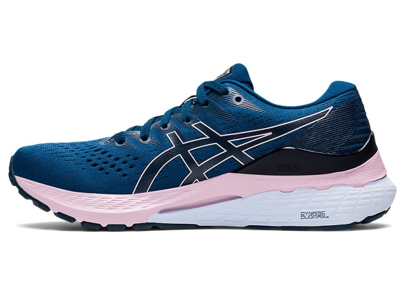 Asics Gel-kayano 28 (D) Tekaški Čevlji Ženske Modre Roza | SI5736-748