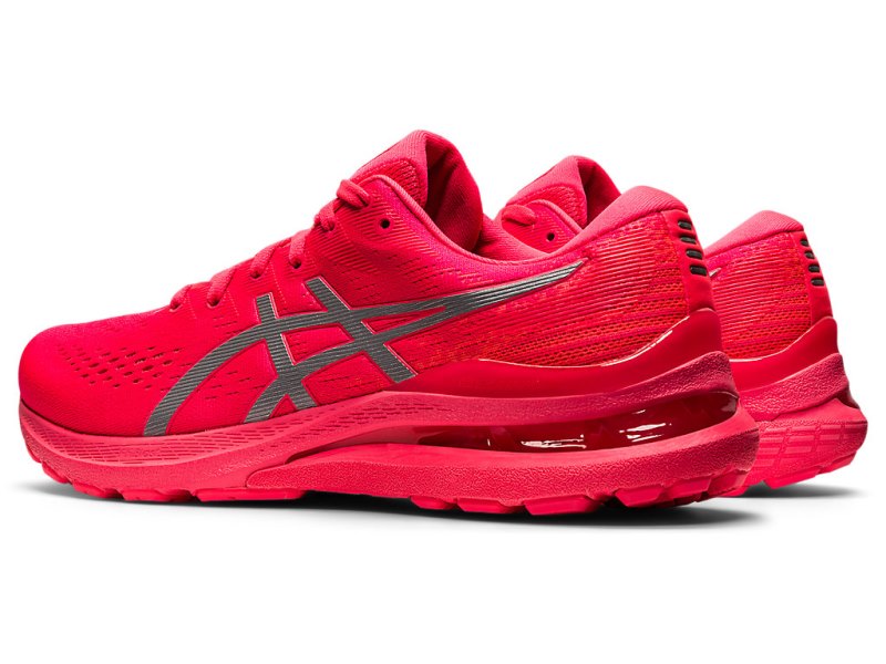 Asics Gel-kayano 28 Lite-show Tekaški Čevlji Moški Sive Rdeče | SI7793-371