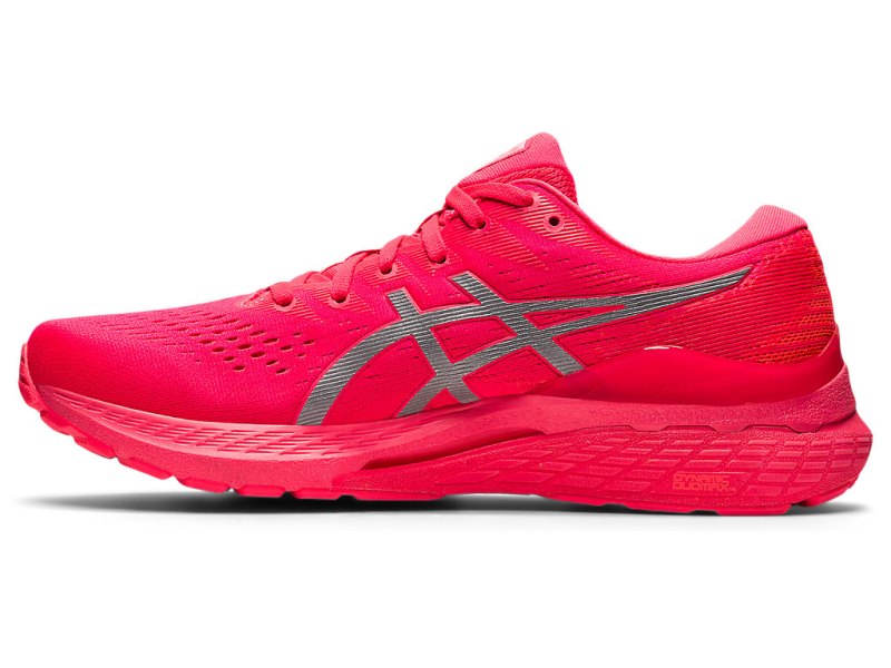 Asics Gel-kayano 28 Lite-show Tekaški Čevlji Moški Sive Rdeče | SI7793-371