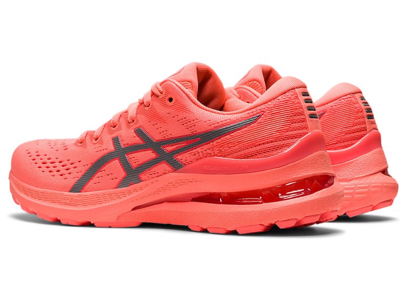 Asics Gel-kayano 28 Lite-show Tekaški Čevlji Ženske Sive Oranžne Koralne | SI9117-048